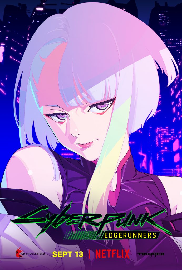 "Cyberpunk: Edgerunners" Lucy poster.