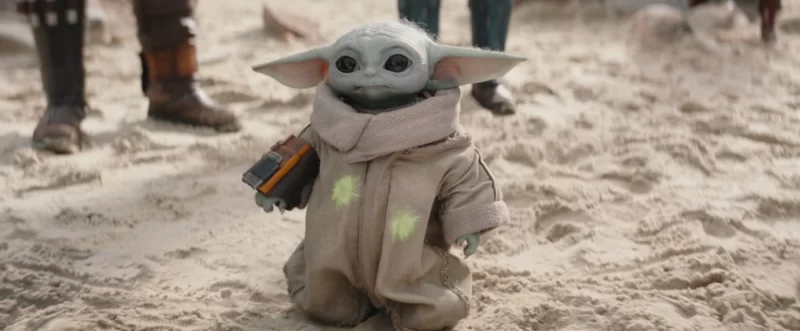 Grogu in The Mandalorian Chapter 20 -- The Foundling
